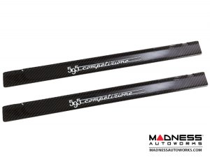 FIAT 500 Door Sills - Carbon Fiber - 595 Competizione  